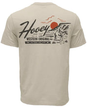 Load image into Gallery viewer, Hooey Men’s Cream SS T-shirt With Hooey logo on back
