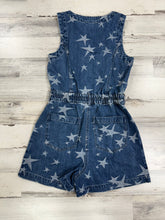Load image into Gallery viewer, Women’s Sleeveless Denim Star Romper
