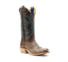 Load image into Gallery viewer, Hyer Women’s Colby Brown Full Quill Ostrich Boot