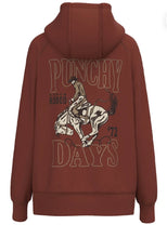 Load image into Gallery viewer, Women’s Hooey Punchy Red Hoodie