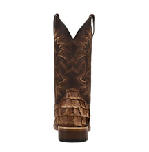 Load image into Gallery viewer, Dan Post Men's Marc Pirarucu Tan &amp; Chocolate Boot