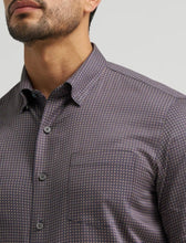 Load image into Gallery viewer, Wrangler Men’s Cody Johnson Navy Brown LS Button Up