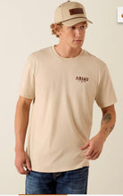 Load image into Gallery viewer, Ariat Men’s Cowboy Up Natural SS Tshirt