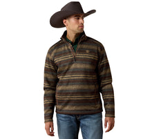 Load image into Gallery viewer, Men’s Ariat Caldwell Quarter Zip Brazil Nut Serape Jacket