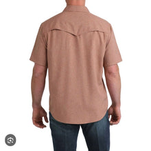 Load image into Gallery viewer, Cinch Men’s Brown SS PearlSnap Camp Shirt