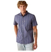 Load image into Gallery viewer, Ariat Mens Maddox Modern Blue SS Shirt
