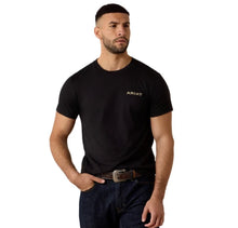 Load image into Gallery viewer, Men’s Ariat Cojiba Serape Black T-Shirt