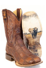Load image into Gallery viewer, Tin Haul Men’s Wide Sq Toe W/ Obvious Insole And Sole Safari Boot