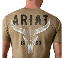 Load image into Gallery viewer, Men’s Ariat Longhorn Fallen Rock T-Shirt