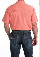 Load image into Gallery viewer, Men’s Cinch Red Plaid Arenaflex Short Sleeve Shirt