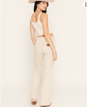 Load image into Gallery viewer, Wrangler Women’s Ryann High Rise Bailey Cream Trouser Jean