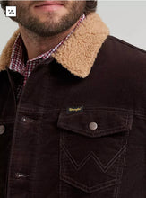 Load image into Gallery viewer, Wrangler Men’s Cowboy Cut Sherpa Lined Corduroy Jacket