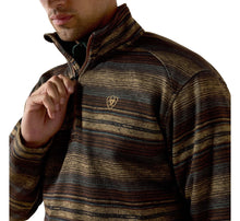 Load image into Gallery viewer, Men’s Ariat Caldwell Quarter Zip Brazil Nut Serape Jacket