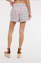 Load image into Gallery viewer, Wishlist Woman’s Multicolor Gingham Shorts