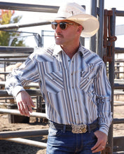 Load image into Gallery viewer, Cinch Men's Long Sleeve Striped Modern Fit Snap Shirt