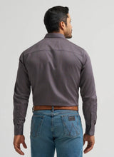 Load image into Gallery viewer, Wrangler Men’s Cody Johnson Navy Brown LS Button Up