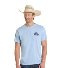 Load image into Gallery viewer, Ariat Men’s Baby Blue Bronco Rider Graphic Tee