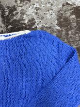 Load image into Gallery viewer, Women’s By Together Blue Ivory Knit Sweater