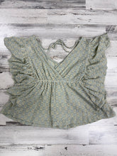 Load image into Gallery viewer, Women’s Sage Floral Top