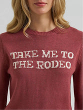 Load image into Gallery viewer, Wrangler Women’s Rose LS Rodeo Sweater