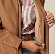 Load image into Gallery viewer, Ariat Women’s Ariat Logo Dachshund Heather Soft-shell Jacket
