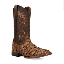 Load image into Gallery viewer, Dan Post Men's Marc Pirarucu Tan &amp; Chocolate Boot