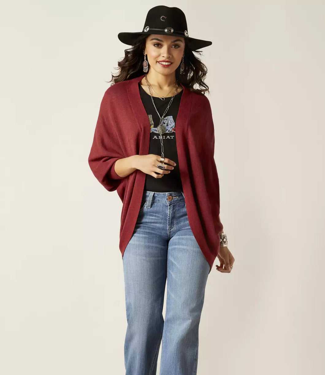 Women’s Terra Cardigan Burnt Russet