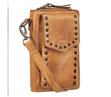 Load image into Gallery viewer, STS Bandera Tan Quickdraw Crossbody Wallet
