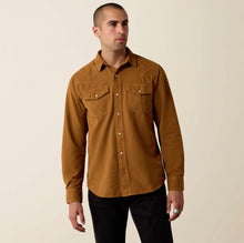 Load image into Gallery viewer, Ariat Men’s Retro Handorf Corduroy Snap Shirt