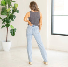 Load image into Gallery viewer, Lovervet High Rise Slim Wide Leg Jean