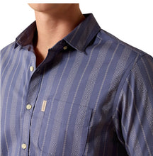 Load image into Gallery viewer, Ariat Mens Maddox Modern Blue SS Shirt
