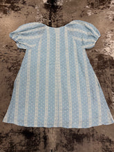 Load image into Gallery viewer, Blue Babydoll Mini Dress