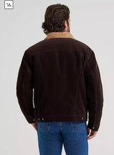 Load image into Gallery viewer, Wrangler Men’s Cowboy Cut Sherpa Lined Corduroy Jacket