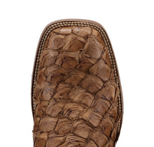 Load image into Gallery viewer, Dan Post Men's Marc Pirarucu Tan &amp; Chocolate Boot
