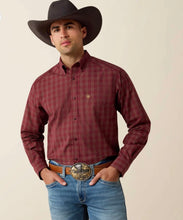 Load image into Gallery viewer, Men’s Ariat Pro Series Dempsey Red Medium Plaid Button Up