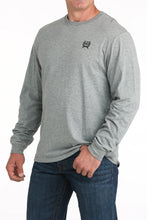 Load image into Gallery viewer, Men’s Cinch Grey Dog LS Shirt