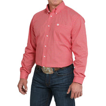 Load image into Gallery viewer, Men’s Cinch Red Floral LS Button Up