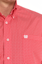 Load image into Gallery viewer, Men’s Cinch Red Floral LS Button Up