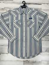Load image into Gallery viewer, Panhandle Slim Men’s Natural 2 Pocket LS Pearlsnap Shirt