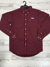 Load image into Gallery viewer, Panhandle Slim Men’s Red LS Button Up Shirt