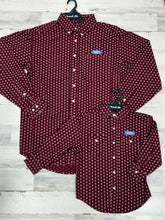Load image into Gallery viewer, Panhandle Slim Men’s Red LS Button Up Shirt