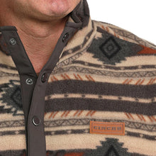 Load image into Gallery viewer, Men’s Cinch Brown Polar Fleece Pull Over