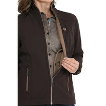 Load image into Gallery viewer, Woman’s Cinch Brown Bonded Jacket