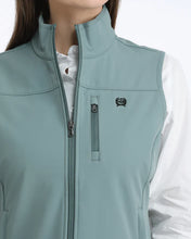 Load image into Gallery viewer, Women’s Cinch Green Windproof Vest