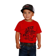 Load image into Gallery viewer, Boys Cinch Red Kick The Dust Up Tee