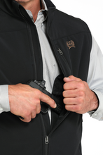 Load image into Gallery viewer, Men’s Cinch Black Bonded Vest