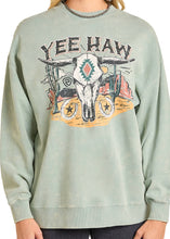 Load image into Gallery viewer, Women’s Rock&amp;roll Yee Haw Graphic Pullover