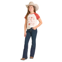 Load image into Gallery viewer, Girls Rock&amp;Roll Boot Stitch Pocket Bootcut Jeans