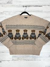 Load image into Gallery viewer, Women’s Holiday Bear Knit Sweater