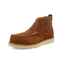 Load image into Gallery viewer, Men’s Twisted X Work Oiled Saddle Chelsea Wedge Sole Boot